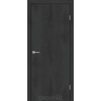 Корнер бетон графіт глухе чорний торець