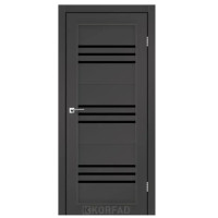 Флоренс FL-05 Super PET антрацит Сатин білий/Чорне скло