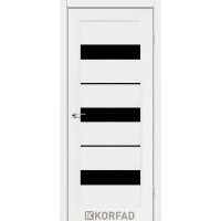Порто PR-12 Sincrolam Ясен білий Сатин білий/Чорне скло/Сатин бронза